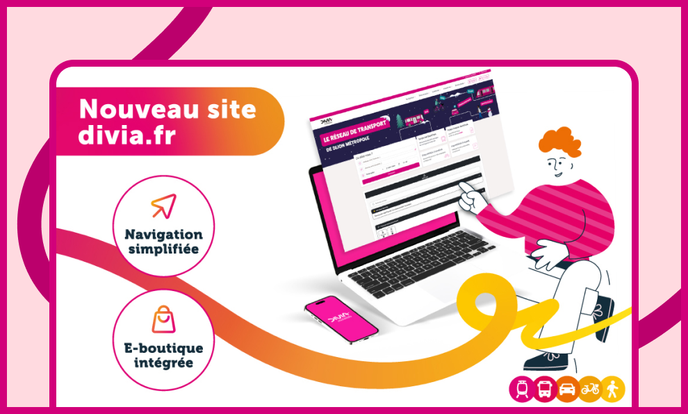 Affiche promotionnelle Nouveau site internet